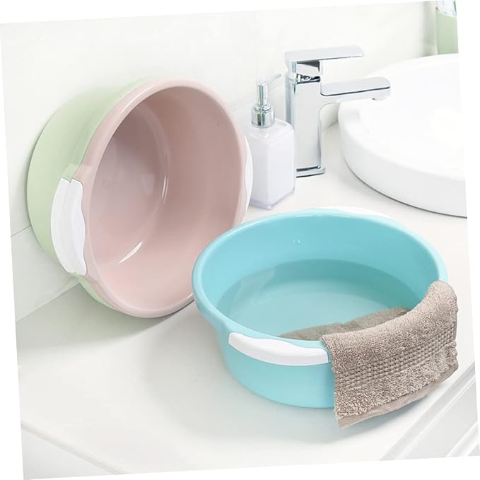 Healifty 2pcs Classical Wash Basin, 34.5 * 28.5cm, Farmhouse Style, Freestanding - Image 5