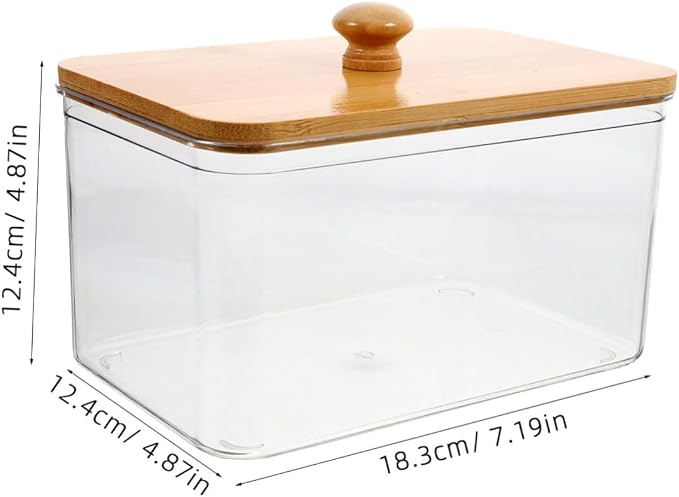 Laundry Storage Bin Lids Dryer Sheet Holder Scent Booster Beads Container - Image 2