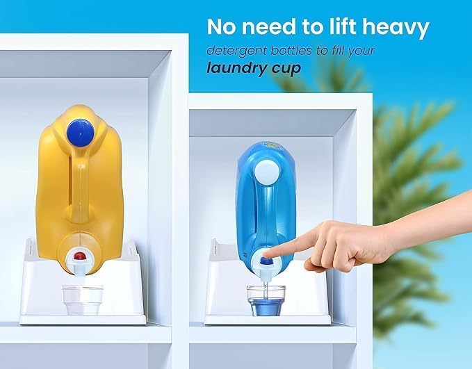 Skywin Laundry Detergent Holder Stand Organizer and Drip Tray - Image 3