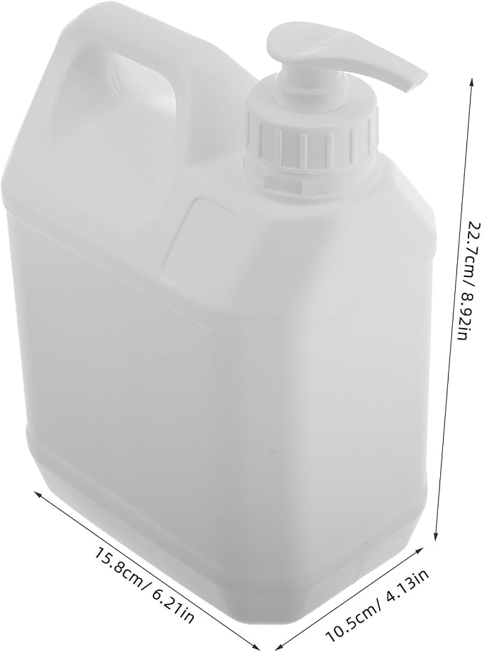 Heavy-Duty 2.5 Gallon Shampoo Dispenser Jug - Image 4