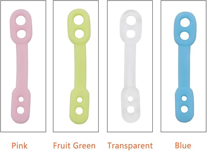 20 Pack Clothes Hangers Windproof Lock Straps Buckle Shockproof Non Falling - Image 6