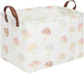 Rectangular Baby Laundry Basket, Mushroom Basket, Collapsible Waterproof Kids by FXOCSHE