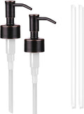 Amoliar Mason Jar Liquid Soap Dispenser Pump, Stainless Steel Replacement Pump by Amolliar