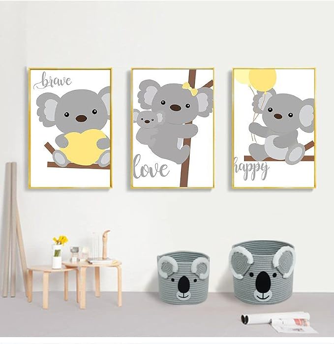 T&T Homewares Koala Storage Basket Medium Size, Nursery & Kids Room - Image 9