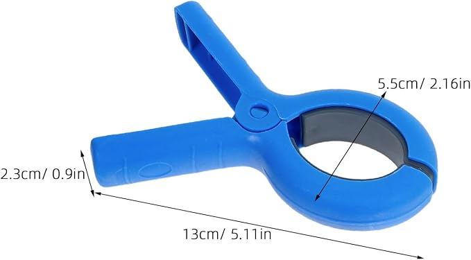 8pcs Windproof Non-Slip Clothes Clips Set, Large Plastic Clothespins - Image 9
