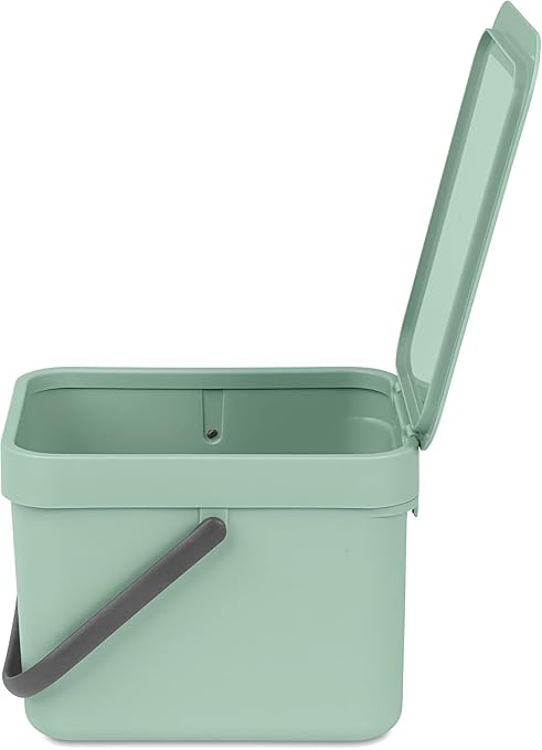 Brabantia Sort & Go Kitchen Countertop Food Scraps Compost Bin | XS / 1.6 Gal / - Image 2