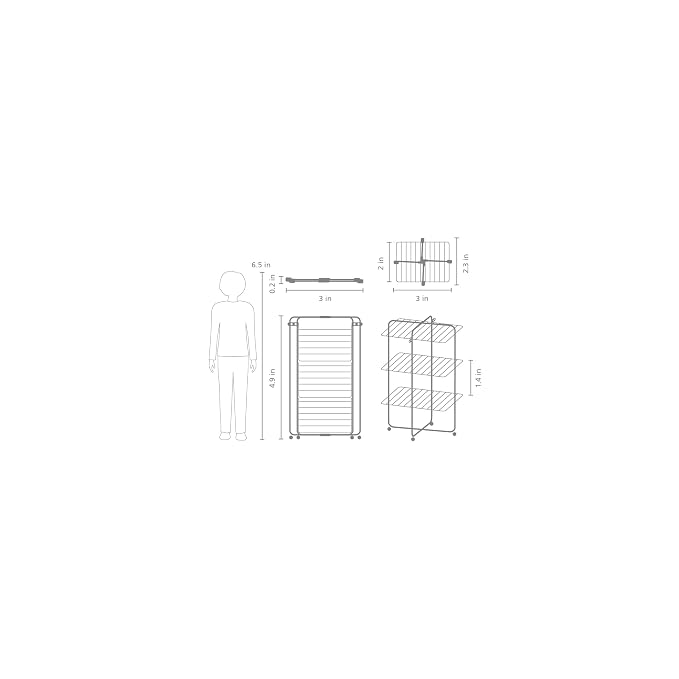Brabantia HangOn Tower Clothes Drying Rack - Image 2
