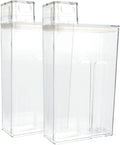GALPADA 2pcs Transparent Refillable Lotion Bucket Multi-use Storage Container by GALPADA
