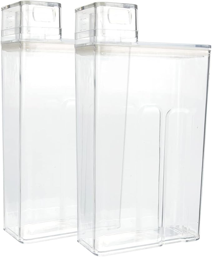 GALPADA 2pcs Transparent Refillable Lotion Bucket Multi-use Storage Container by GALPADA
