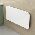Wall Mounted Folding Table White Floating Desk Fold Down Table by Unknown