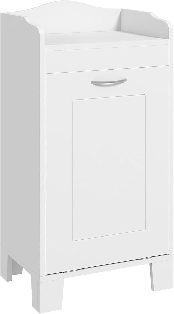 HOMCOM 31" Tilt Out Laundry Hamper, Free Standing Home Organizer Hamper by HOMCOM