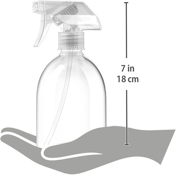 Bar5F Fine Mist Spray Bottle 16-Ounce Essential Oils, Mild Cleaning Solutions - Image 7