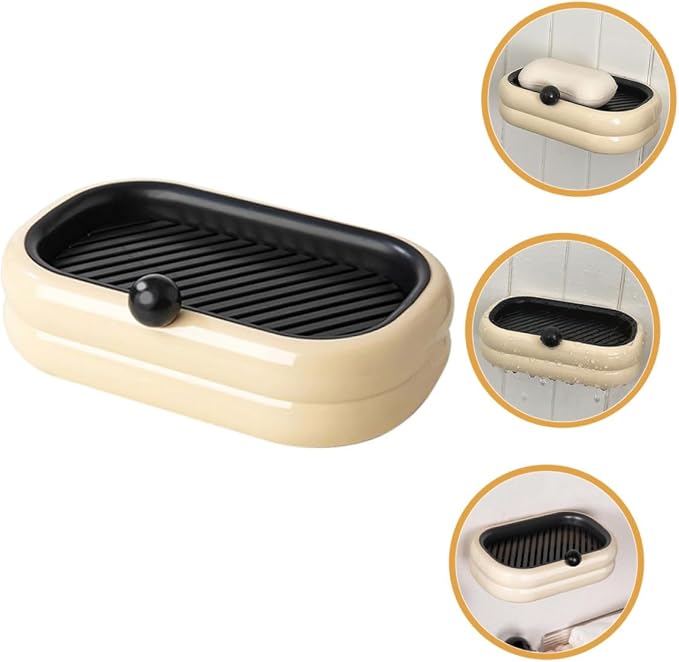Wall-Mounted Double Layer Soap Dish - Image 9