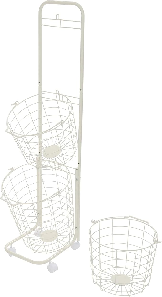 3 Tiered Storage Basket Laundry Basket - Image 6