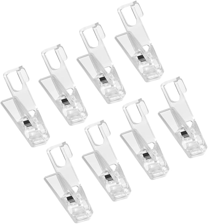 DOITOOL 8pcs Heavy Duty Clothes Pins Hangers Clip Hooks by DOITOOL