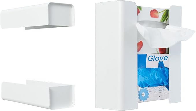 Modular Magnetic Glove Dispenser Tissue Box Holder by ABEETE