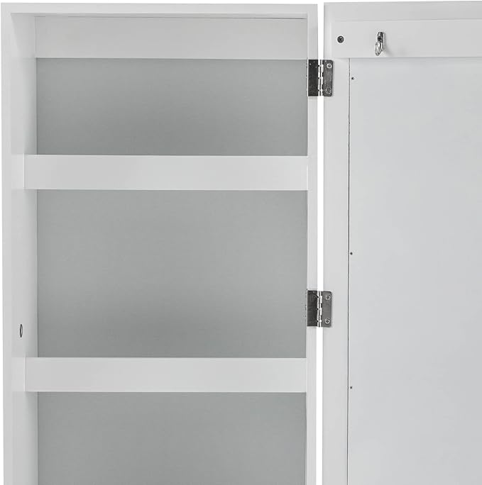Ironing Board Cabinet, Large Capacity Wall Mounted Storage Cabinet, - Image 9
