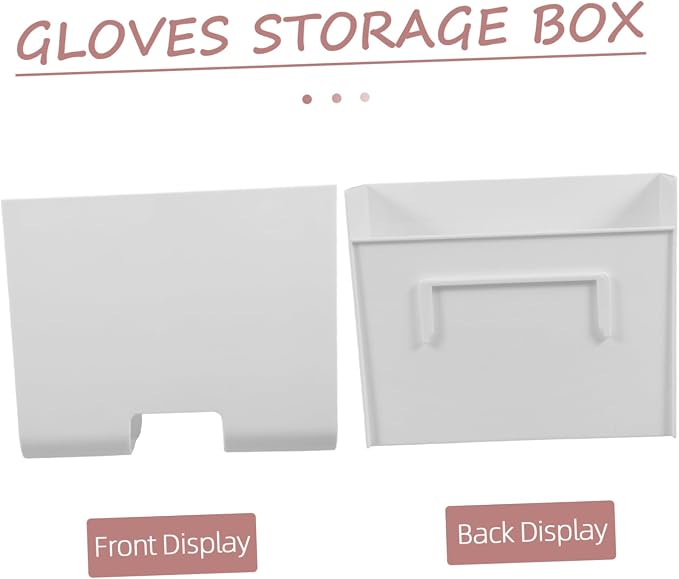 1piece Laundry Room Wall Glove Dispenser Wall-mounted Storage Box - Image 2
