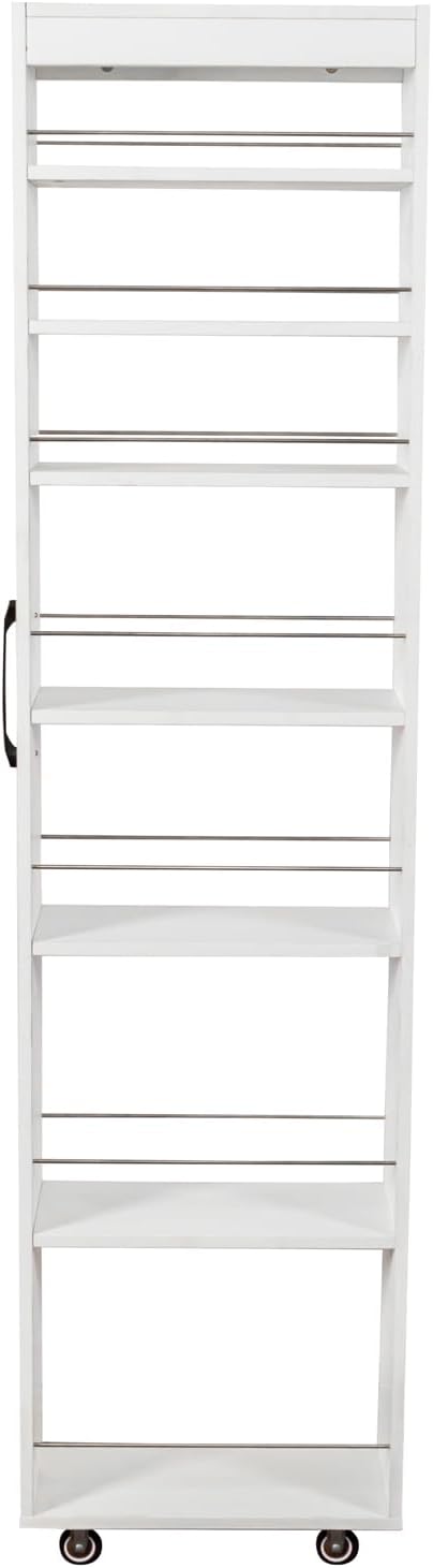 7 Tier Slim Rolling Storage Cart - Image 9