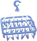 Foldable Drying Rack for Boy Girl's Underwear Socks Space-Saving Laundry Hanger by OKUMEYR
