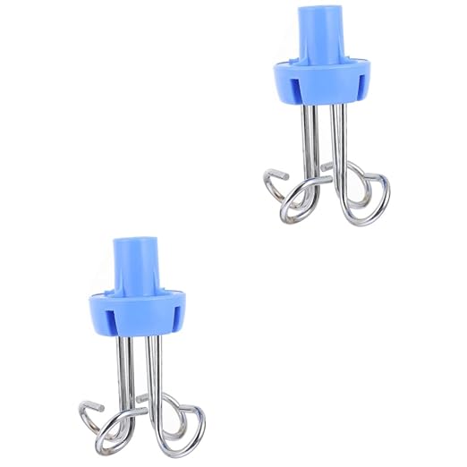 2pcs Infusion Rack Hanger Clinic Stainless Steel Hooks by ULTECHNOVO