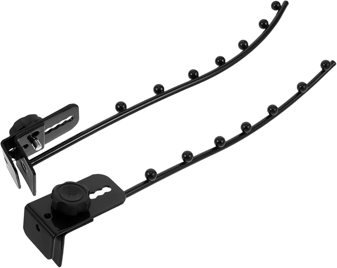 VOSAREA 2pcs Secure Dorm Room Storage Wall-Mounted Theft Window Hook Multi-use by VOSAREA