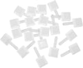 20pcs Plastic Measuring Scoops for Laundry Powder and Spices, 15g Square by FOMIYES