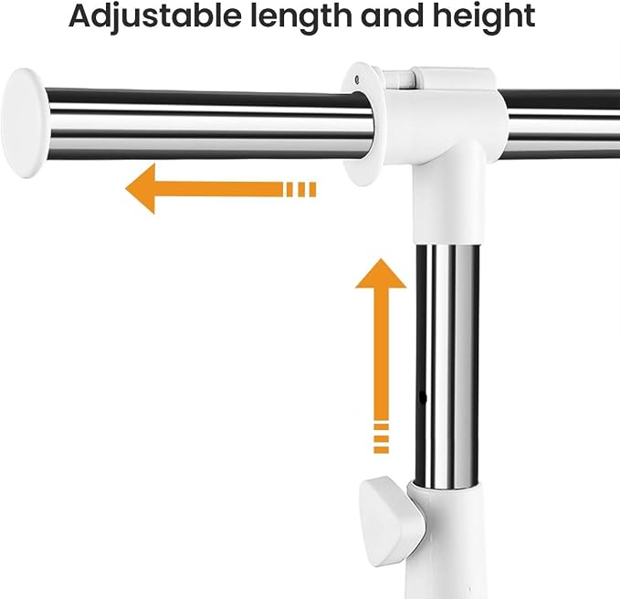 LiaMeE Adjustable Clothing Rack - Image 3