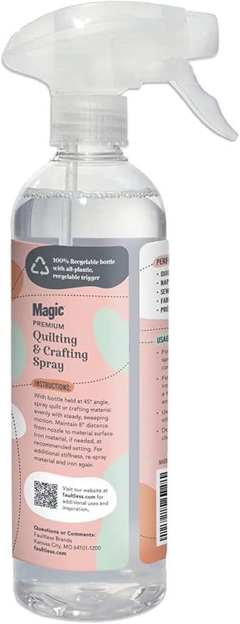 MAGIC Premium Quilting & Crafting Spray Bottle – Fabric Spray - Image 6