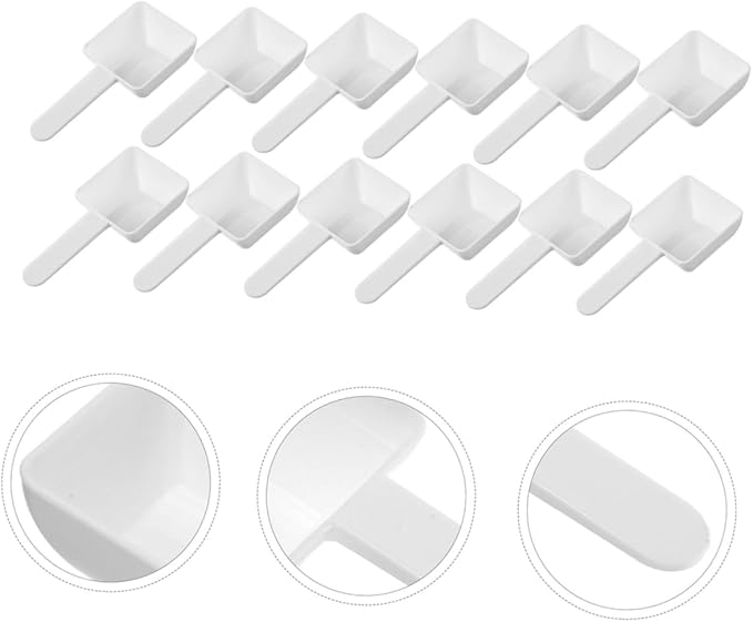 Amosfun 30pcs Ergonomic Plastic Measuring Spoons - Image 5