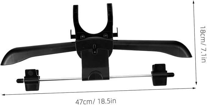 Garment Hanger with Clips Reusable Clothing Hanger - Image 2