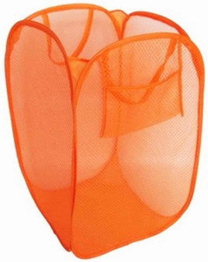 Rectangle Nursery Baskets Baby Clothes Laundry Organizer Mesh Storage Hamper by Unknown