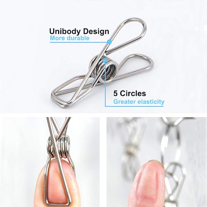 Seropy Clothes Hanger with 10 Clips Laundry Drying Rack 6 Pack, Clothes Drying - Image 4