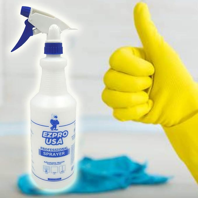 24 oz Empty Spray Bottles for Cleaning Solutions, Spray bottle 24oz, - Image 4