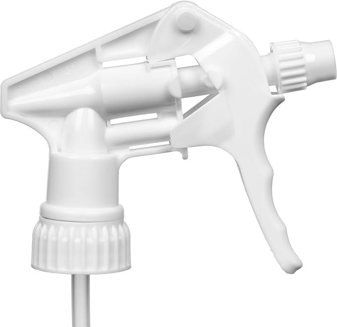 Heavy Duty Universal Industrial Replacement Mist & Stream White Trigger Sprayer - Image 4