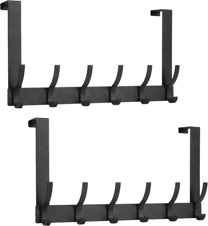 Over The Door Hooks, Door Hanger Hooks by Optish