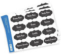 Pantry Labels – 60 Preprinted Easy to Apply Pantry Labels by LabelLand