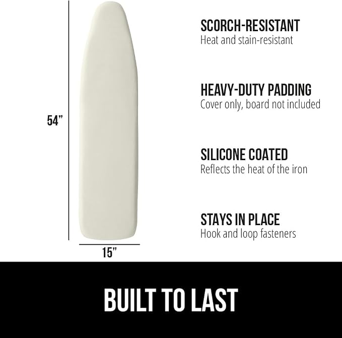 GORILLA GRIP The Original Ironing Board Cover and Pad, Silicone Coating - Image 2