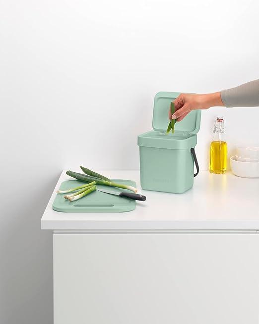 Brabantia Sort & Go Kitchen Countertop Food Scraps Compost Bin | XS / 0.8 Gal / - Image 10