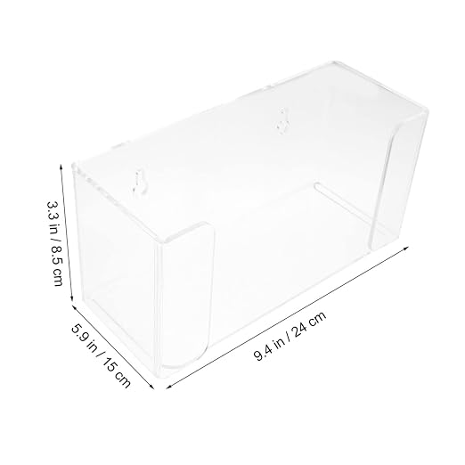 KICHOUSE 1pc Acrylic Storage Box - Image 2