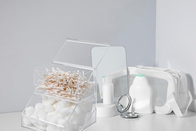 Acrylic Dishwasher Pods & Sponge Holder w/Lids - Image 5