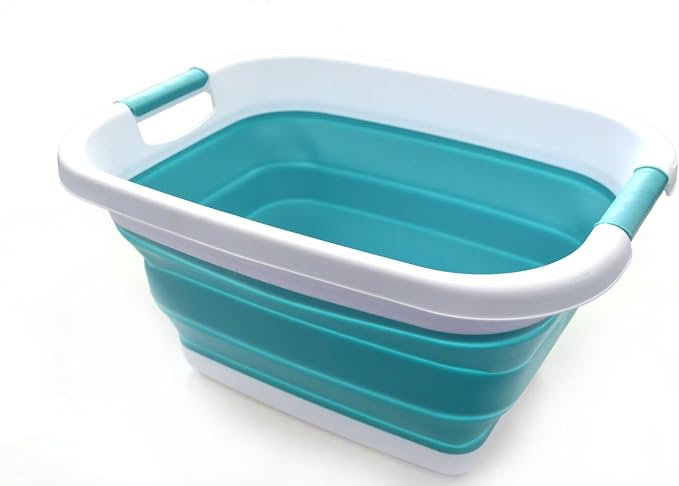 SAMMART 25L Collapsible Laundry Basket by SAMMART