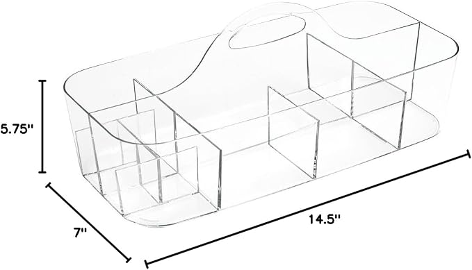 iDesign Clarity Cosmetic Organizer Tote - Image 8