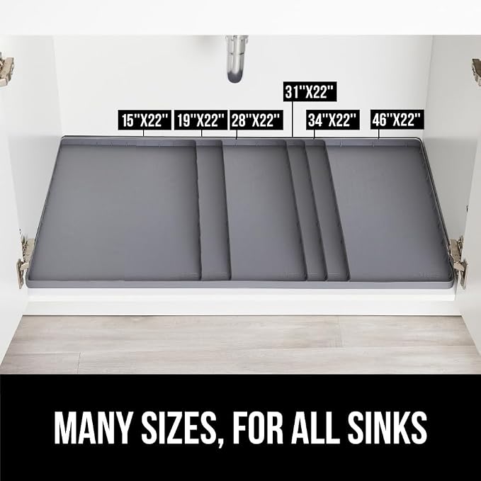 GORILLA GRIP Waterproof Silicone Under Sink Mat - Image 8