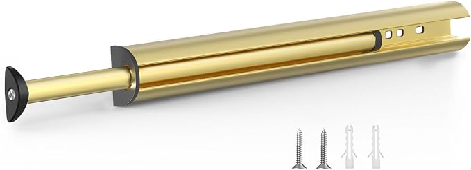 14-Inch Valet Rod for Closet Pull Out, Azcom Hanging Telescoping Clothes Rod by Azcom