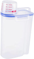 Laundry Powder Storage Container Organizer, 2L Portable Multipurpose Laundry by JISADER