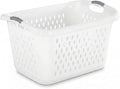 Extra Large 2.7 Bushel Plastic Laundry Basket, Easy-Carry Clothes Basket by Unknown