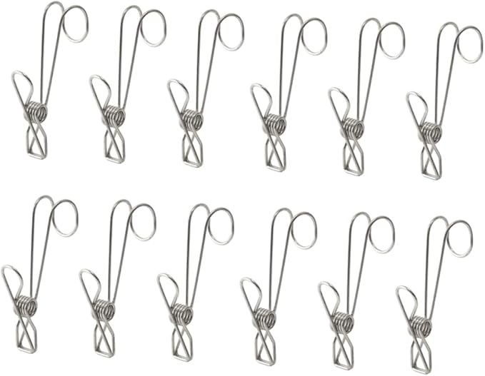 Luxshiny 24pcs Multi-Purpose Wire Clips - Image 5