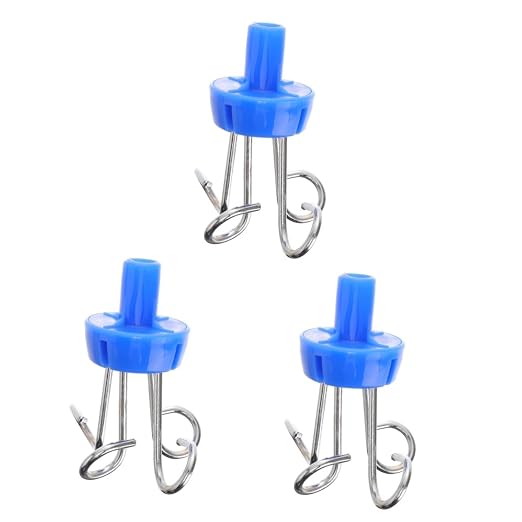 Gatuida 3pcs Stainless Steel Infusion Stand Hook Hanging Hook by Gatuida
