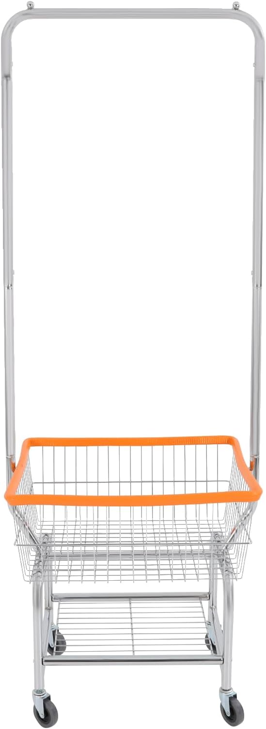Laundry Cart Mobile Laundry Basket - Image 3